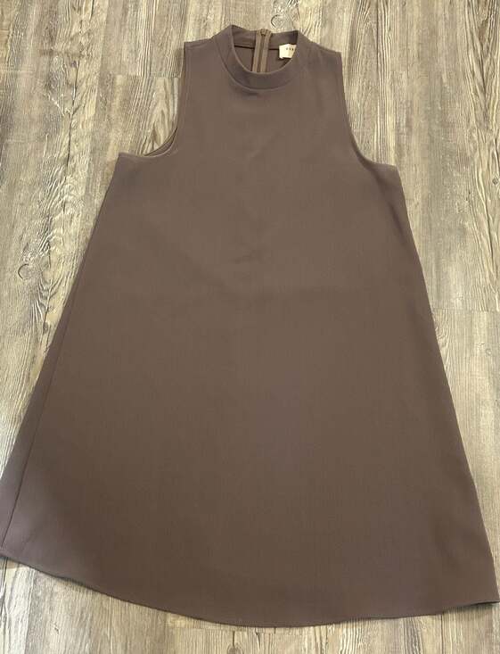 Everly Dresses & Skirts - Everly A-Line Sleeveless Mock Neck Dress in Brown